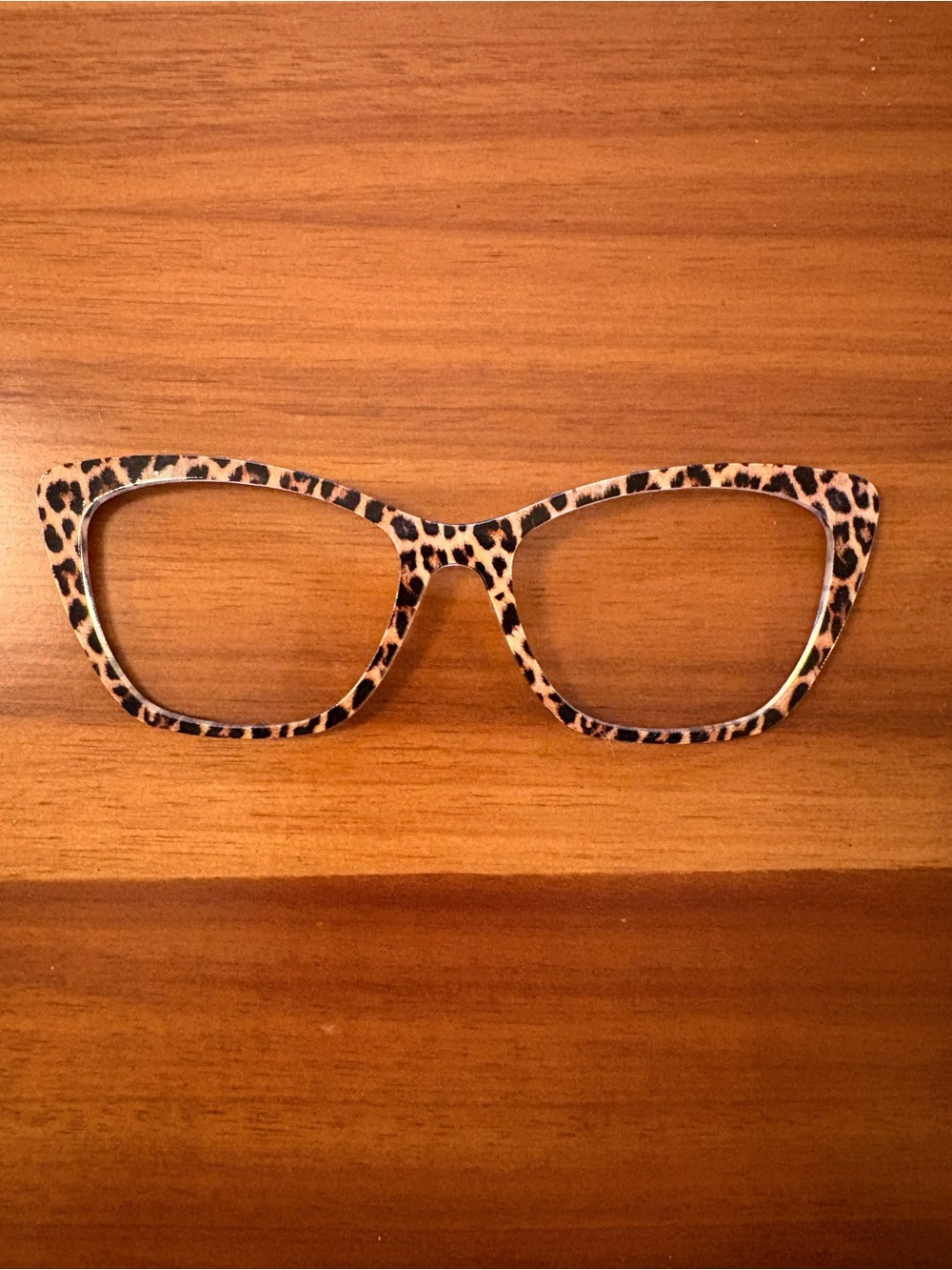 Cheetah spots Pair Eyewear glasses topper for the Wanda frame